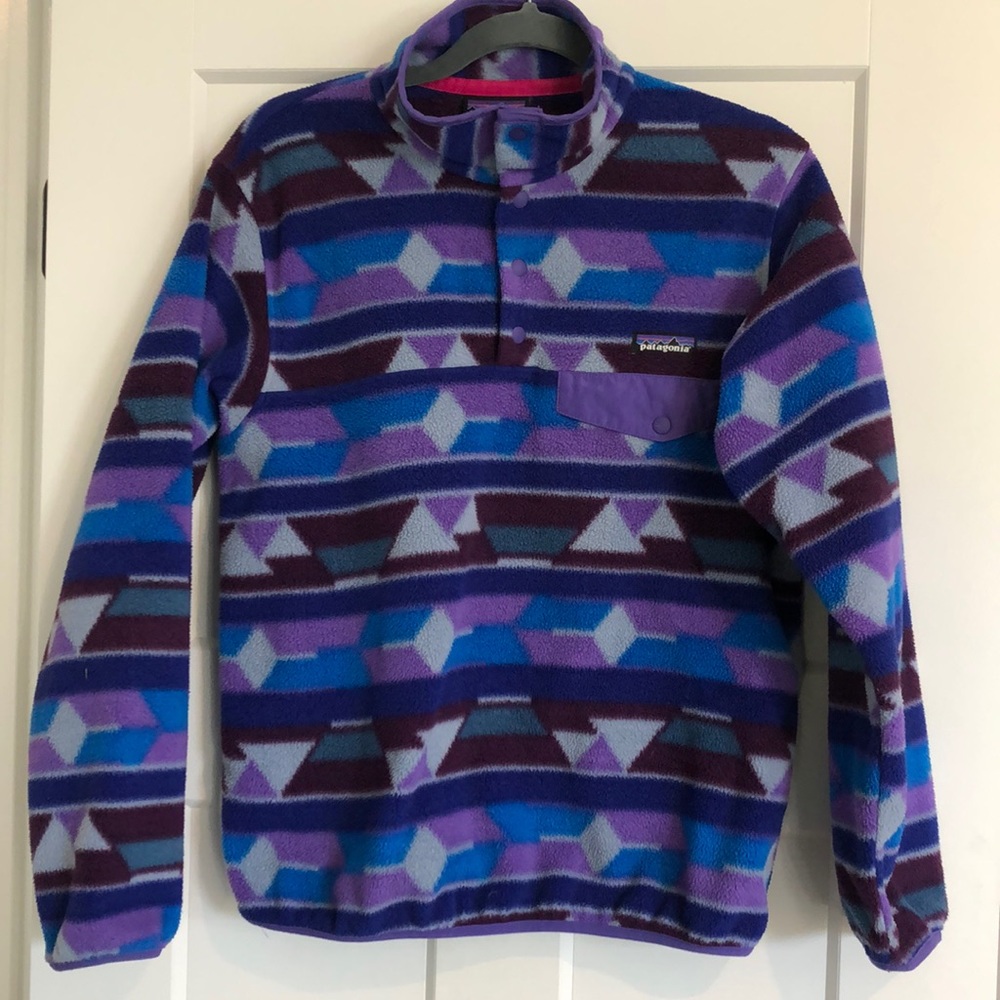 PATAGONIA Aztec Womens Synchilla Pullover